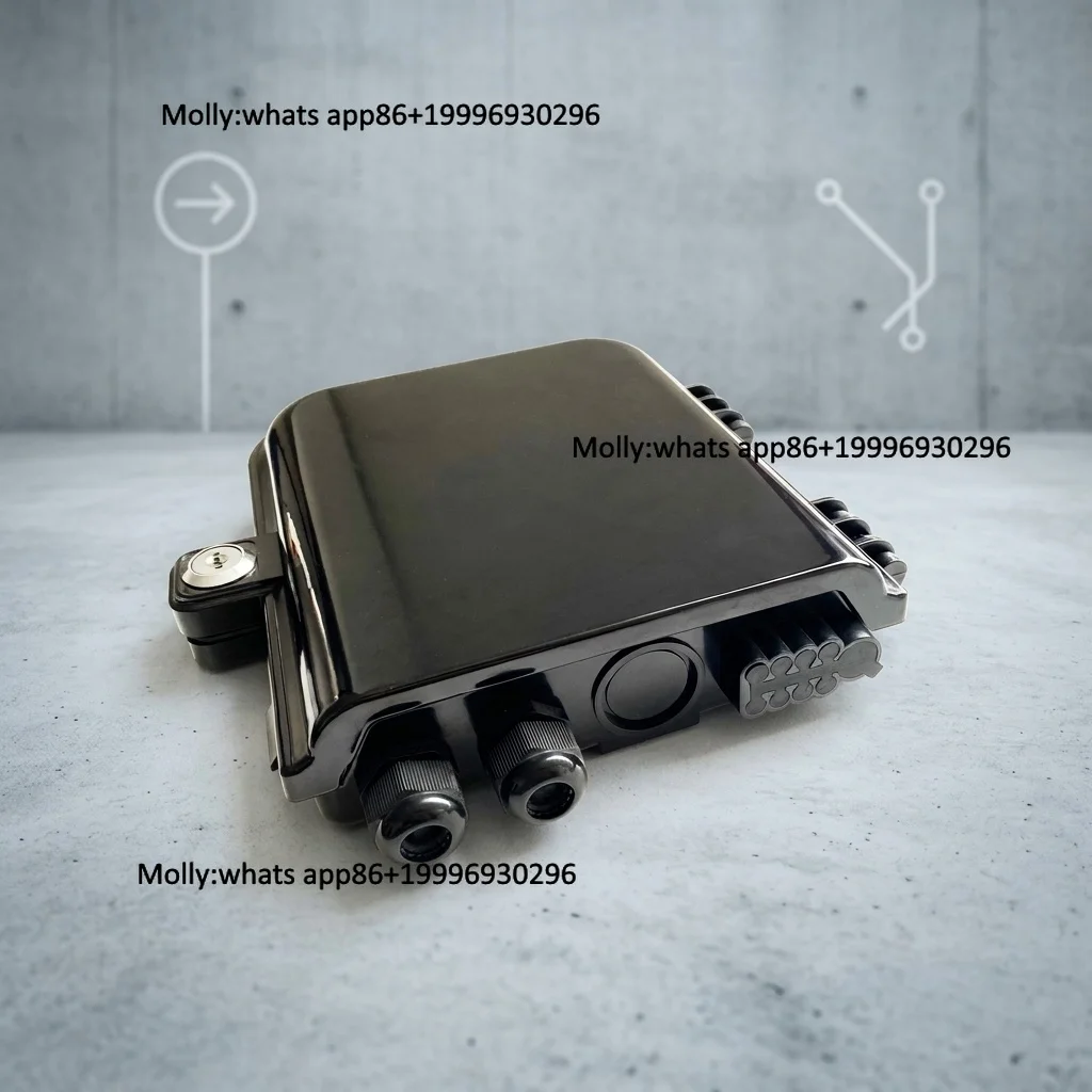 Fiber Optic Distribution Box FTTH FAT 8 Cores FDB Plc Splitter Terminal Box OEM Indoor/Outdoor 1 Year Warranty