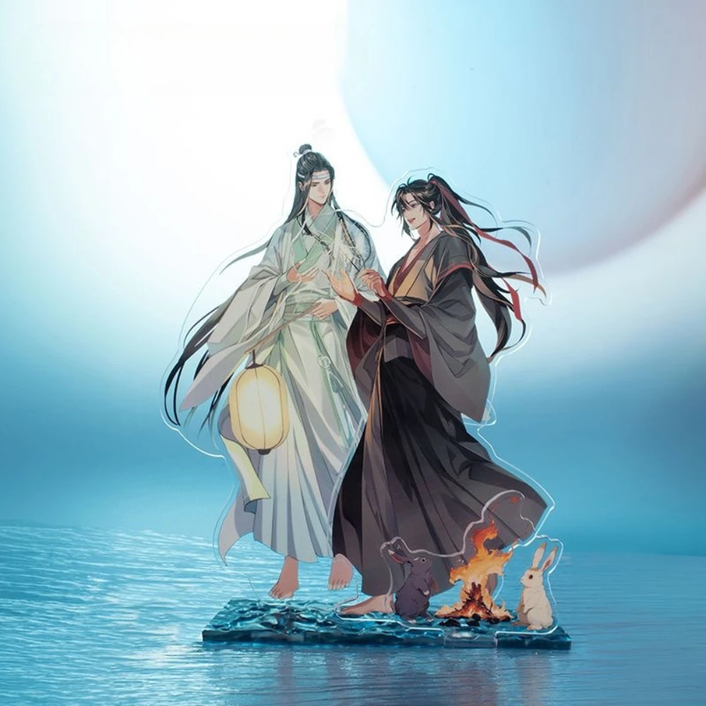 Acrylic Anime Plaque Decoration Mo Dao Zu Shi Clear Printing Texture Exquisite Jewelry Cosplay Gift Meaningful Commemoration