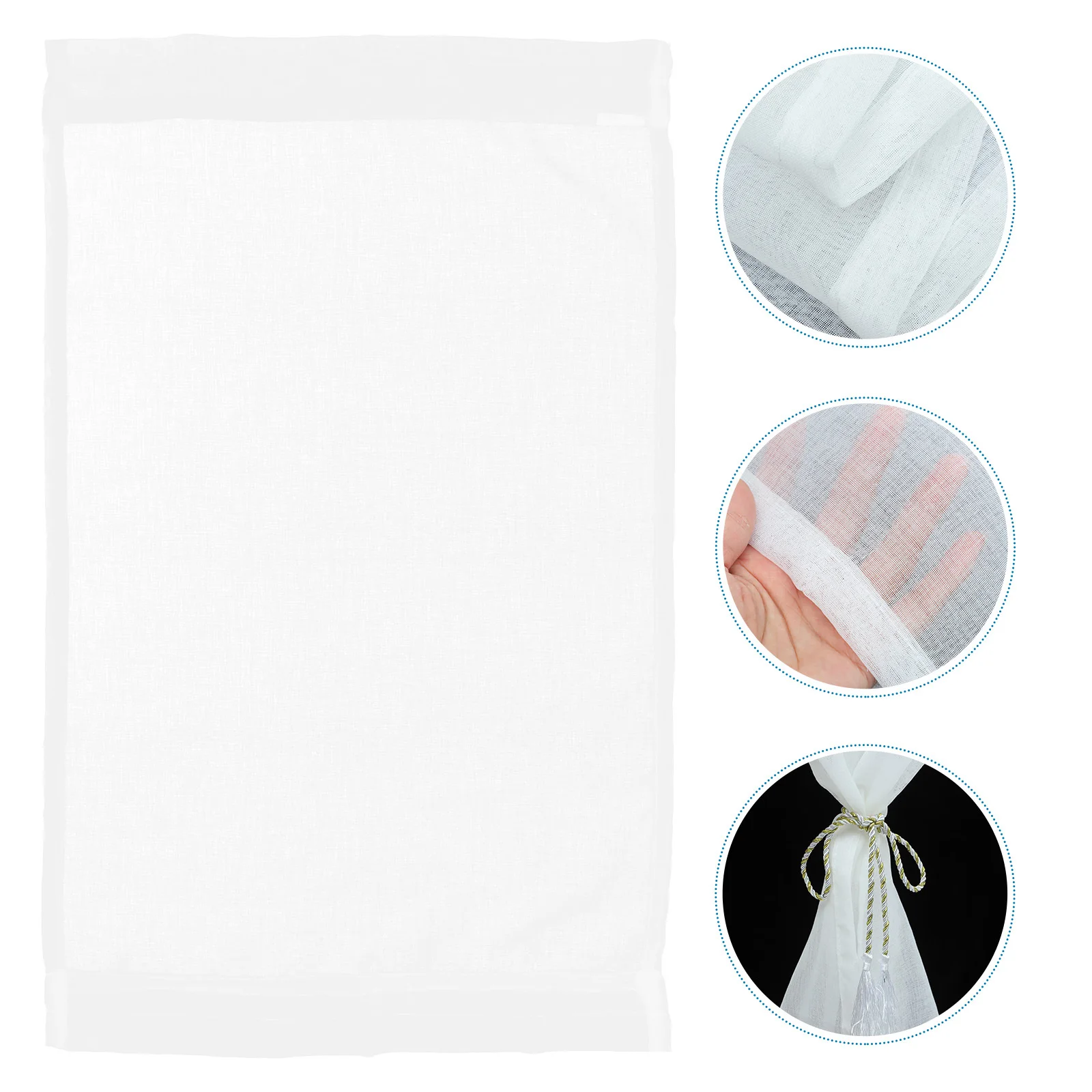 

Doorway Curtain Light Gauze Fabric Decorative Door Privacy Curtain for Bedroom Kitchen Bathroom Living Room Doorway Curtains