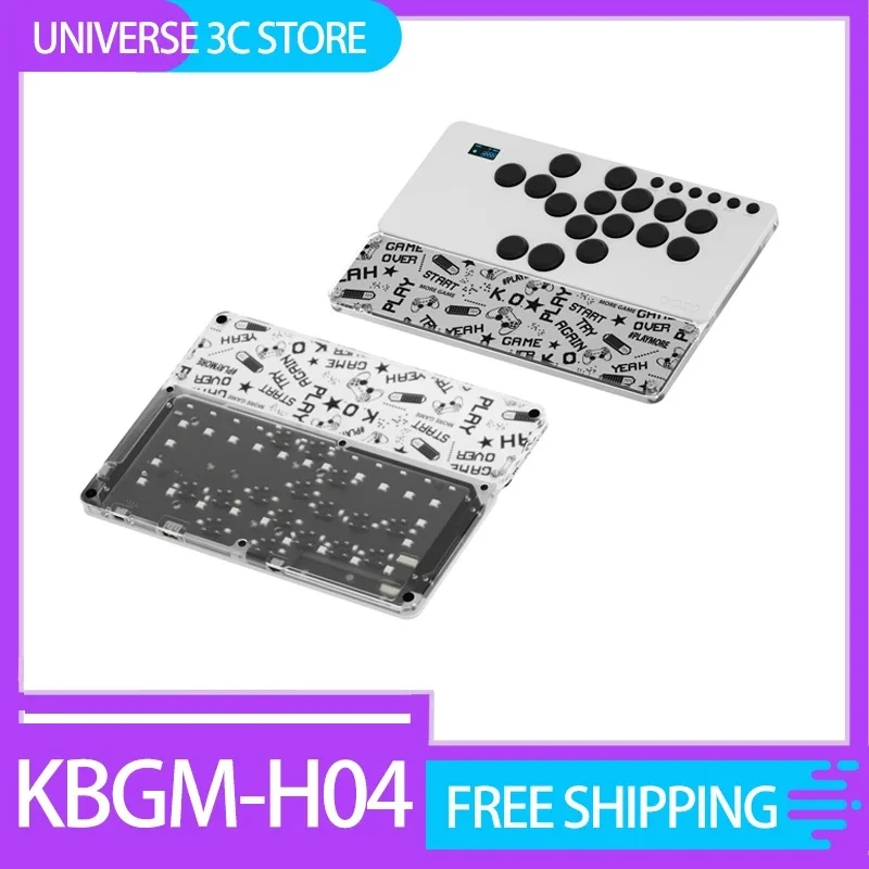 

Doio Kbgm-H04 Hitbox Keyboard Aluminum Alloy Customized Pbt Keycap E-Sport Gaming Rgb Supports Ps4/Ps5/Switch Gamer Gifts