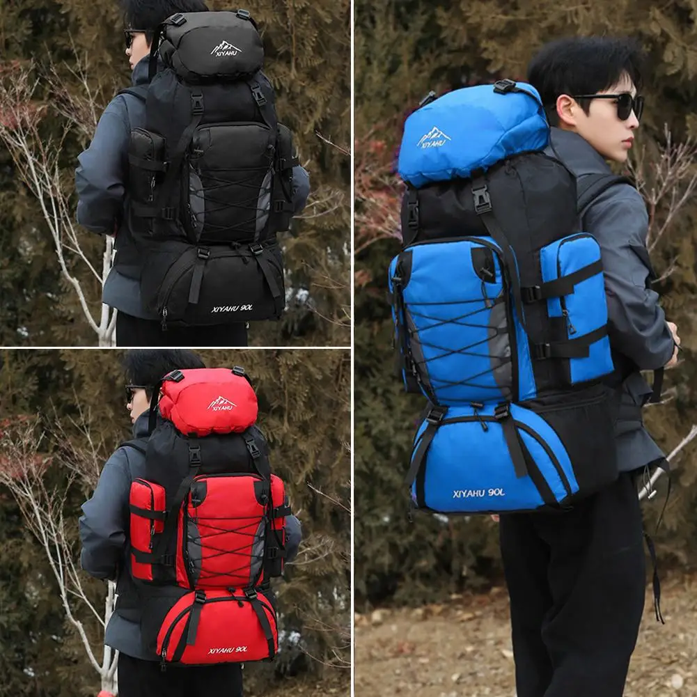 Große Kapazität Wandertasche Unisex Multifunktionale Atmungsaktive Wasserdichte Bergsteigen Rucksack Sport Freizeit Reise Rucksack