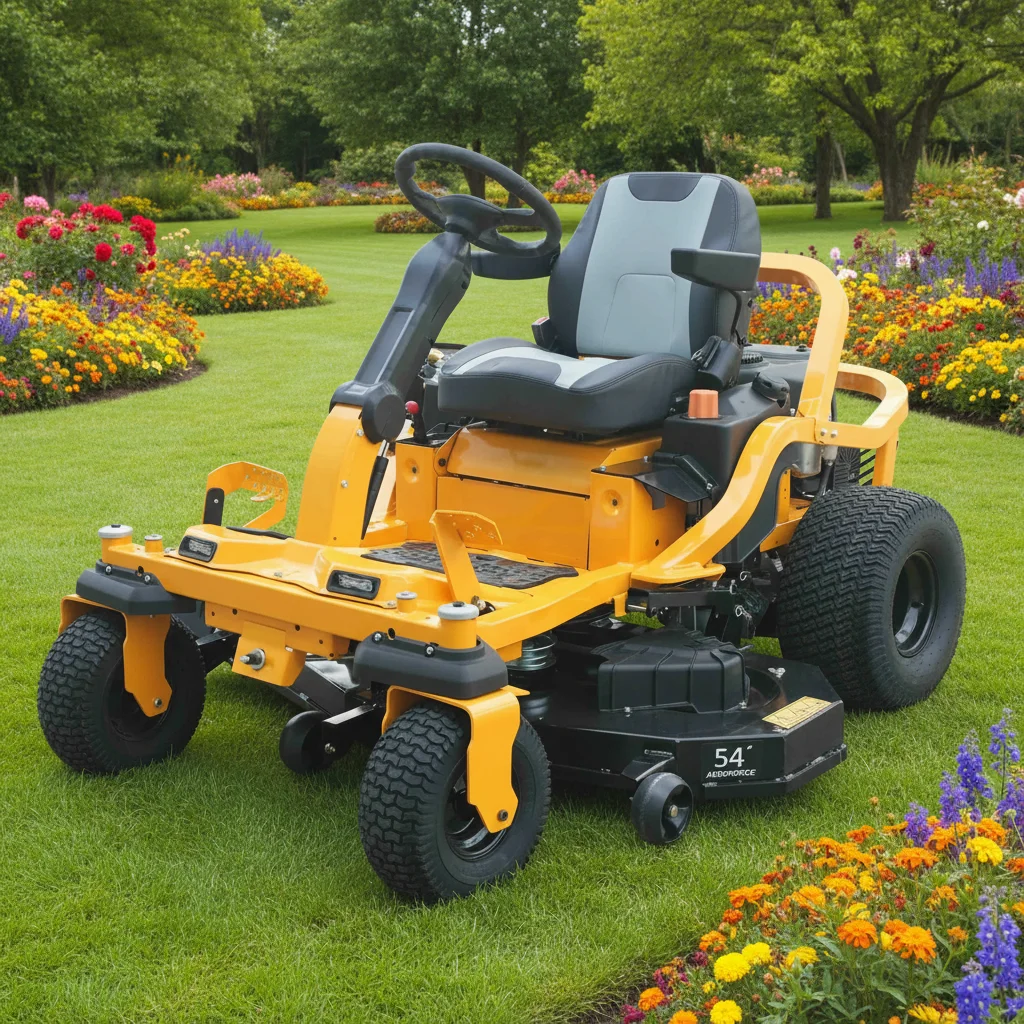 Professional Riding Lawn Mower with ISO CE Certification, Industrial -powered Four-stroke Engine.