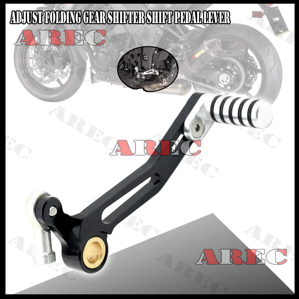 Left Gear Shift Lever Z800 Motorcycle Accessories Heel Shifter Toe Peg Pedal For KAWASAKI Z800 2013 2014 2015 2016 Z 800