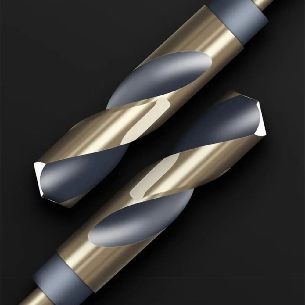Durable 12-30mm Twist Drill Bit Round Shank Portable CNC Drilling Bit HSS Metal Hole Drilling Tool Drilling Tool