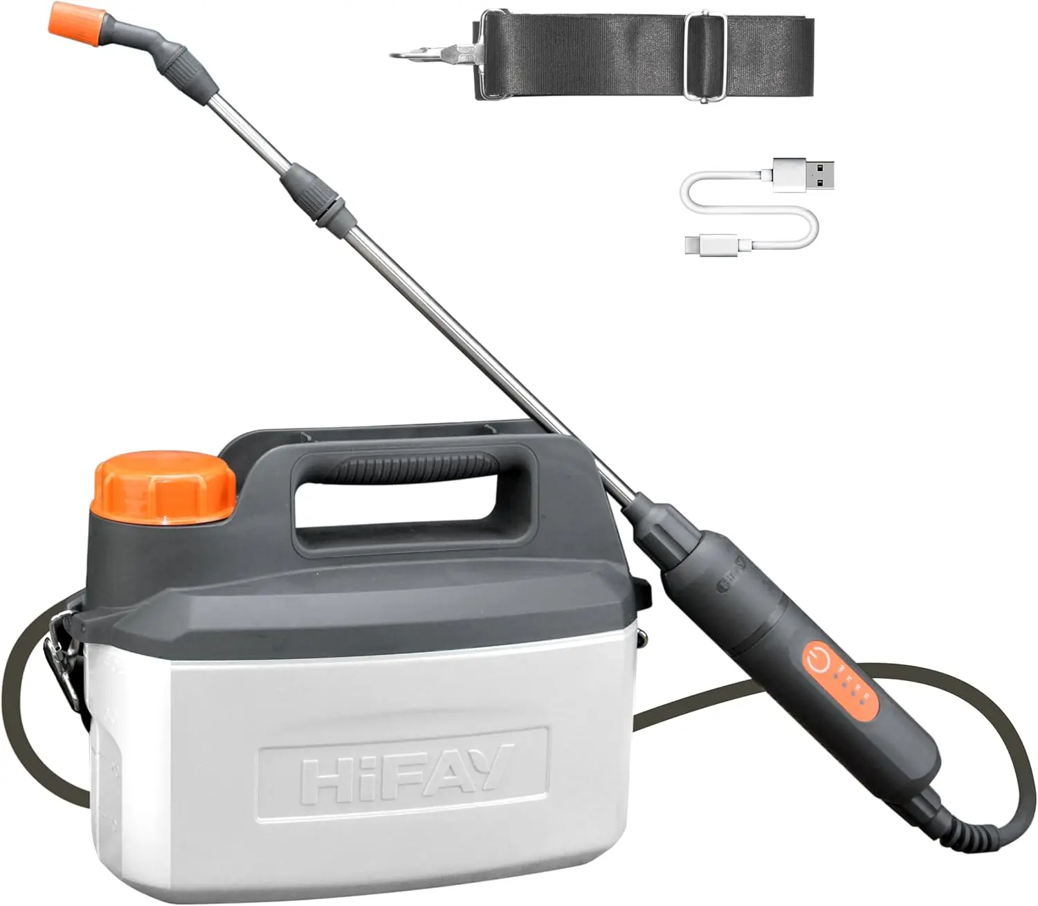 

ES4-PRO Electric Sprayer 1 Gallon Built-in 4000mAh,Rechargeable Battery Powered Sprayer with Telescopic Wand,Plant Mister,Kitche