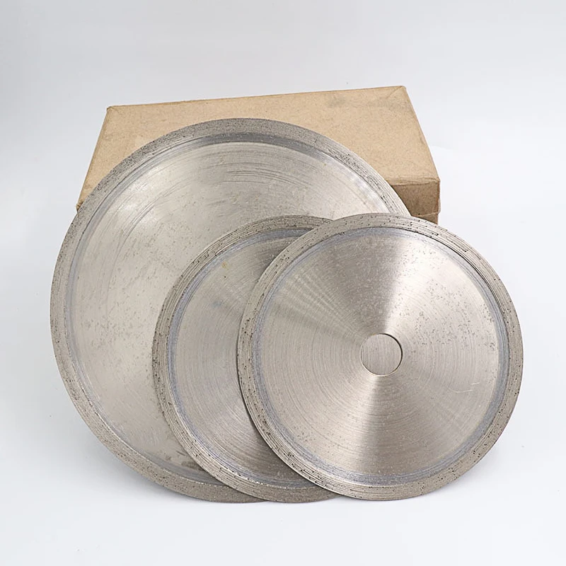 1PCS 100/110/150/160mm Diamond Saw Blade Toothless Diamond Cutting Discs For Cutting Glass/Jade/Jewellery/Agate/Gemstone Etc