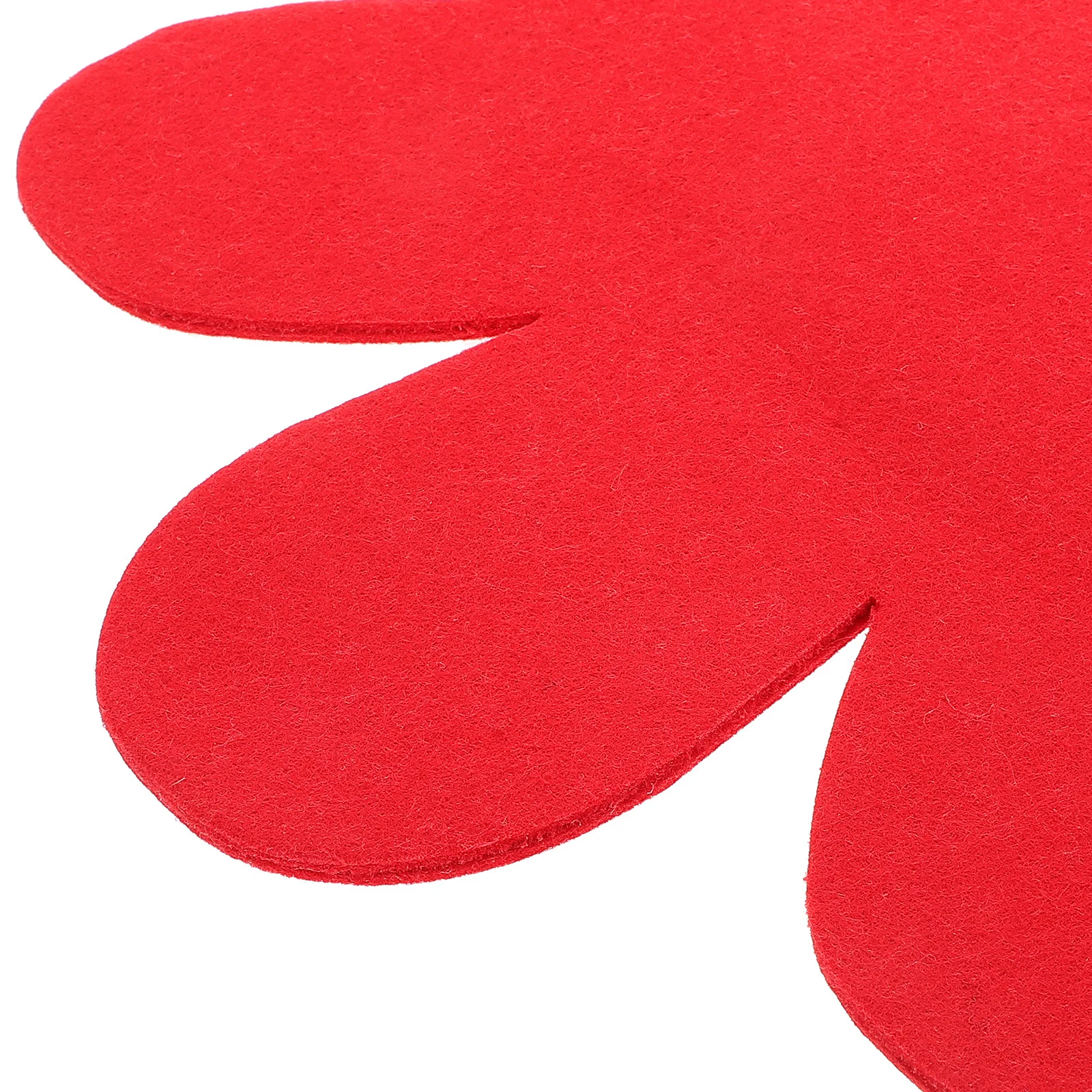 2 قطعة قفازات أطفال متينة للرقص والتشجيع والمناسبات الاحتفالية وأصابع المروحة الرياضية قفازات الفتيات للأطفال بوم بومس