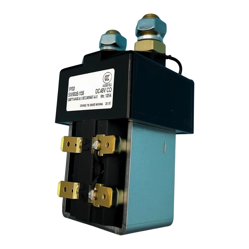 SW80B156 48 Volt 125 Amp Contactor for ZAPI Controllers for forklift and Golf Cart Compatible High Performance Component