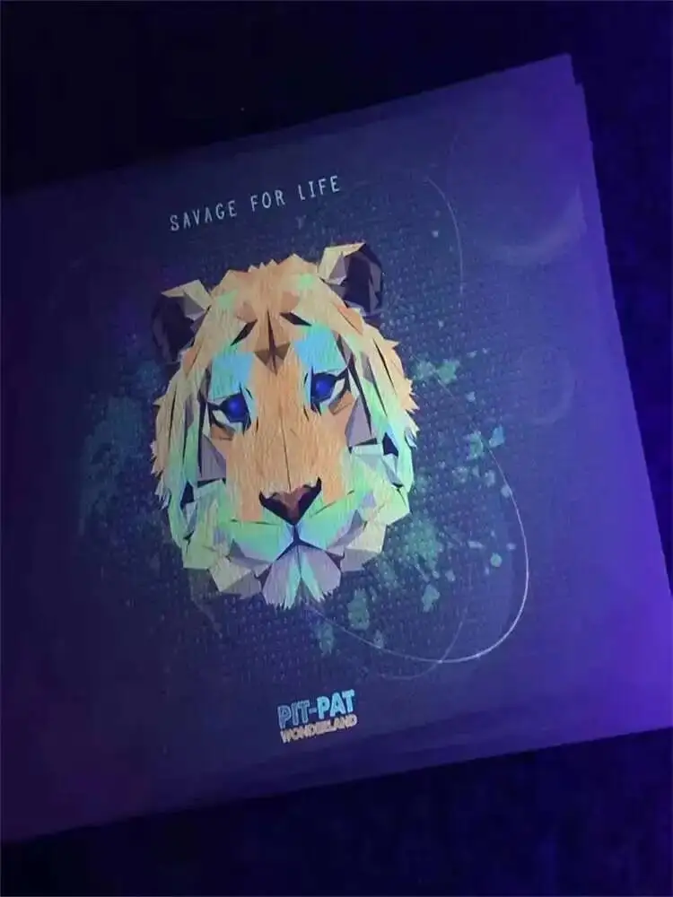 Piezoelectric Inkjet Large Format Printer  Invisible UV Ink Fast Drying Printing Decorative Pigments 100ML