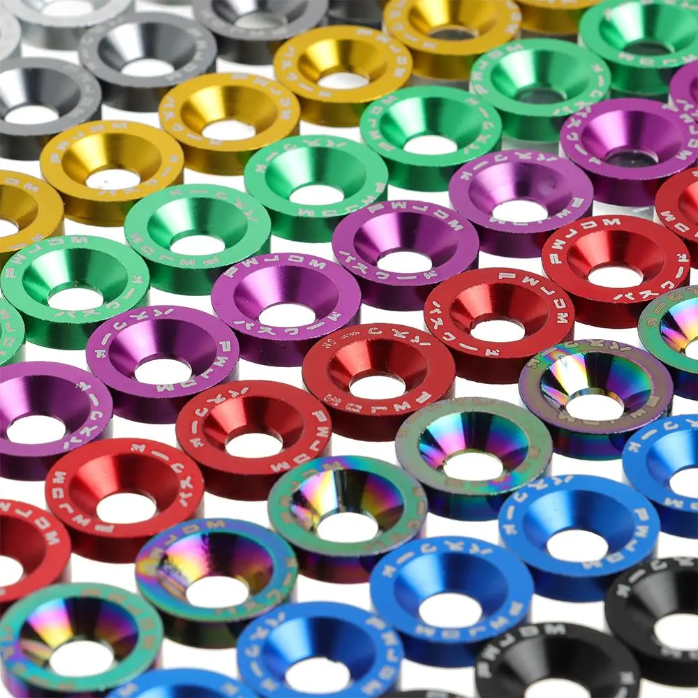 10 Stück 9-teilige Ultra Zero Thunder Eagel Auto-Dekoschrauben, Roller-Befestigungsschrauben, Schraubenunterlegscheiben, Lenkerschrauben – Detail 7