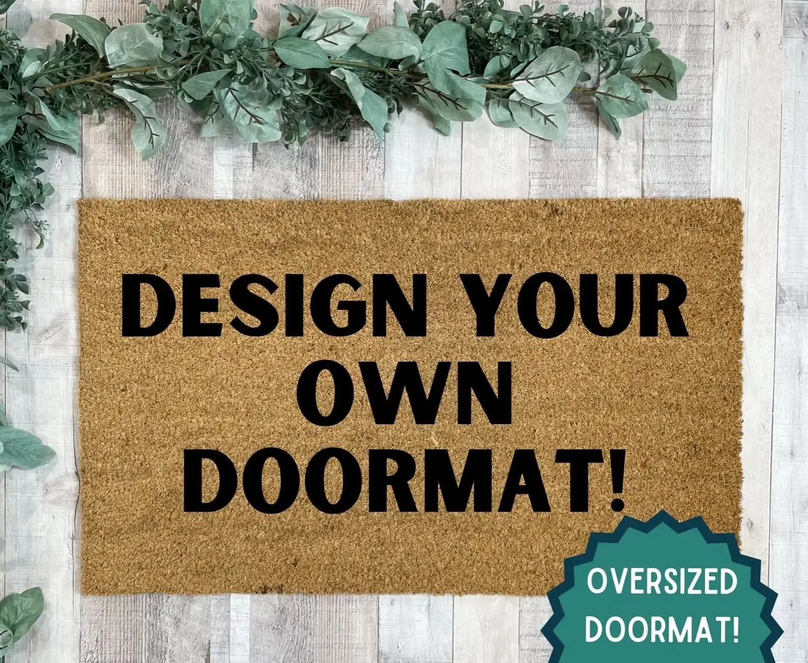 Custom Doormat Personalized Photo Text Family Name Pet Picture Business Logo Welcome Mat Non Slip Indoor Entrance Floor Mat Home