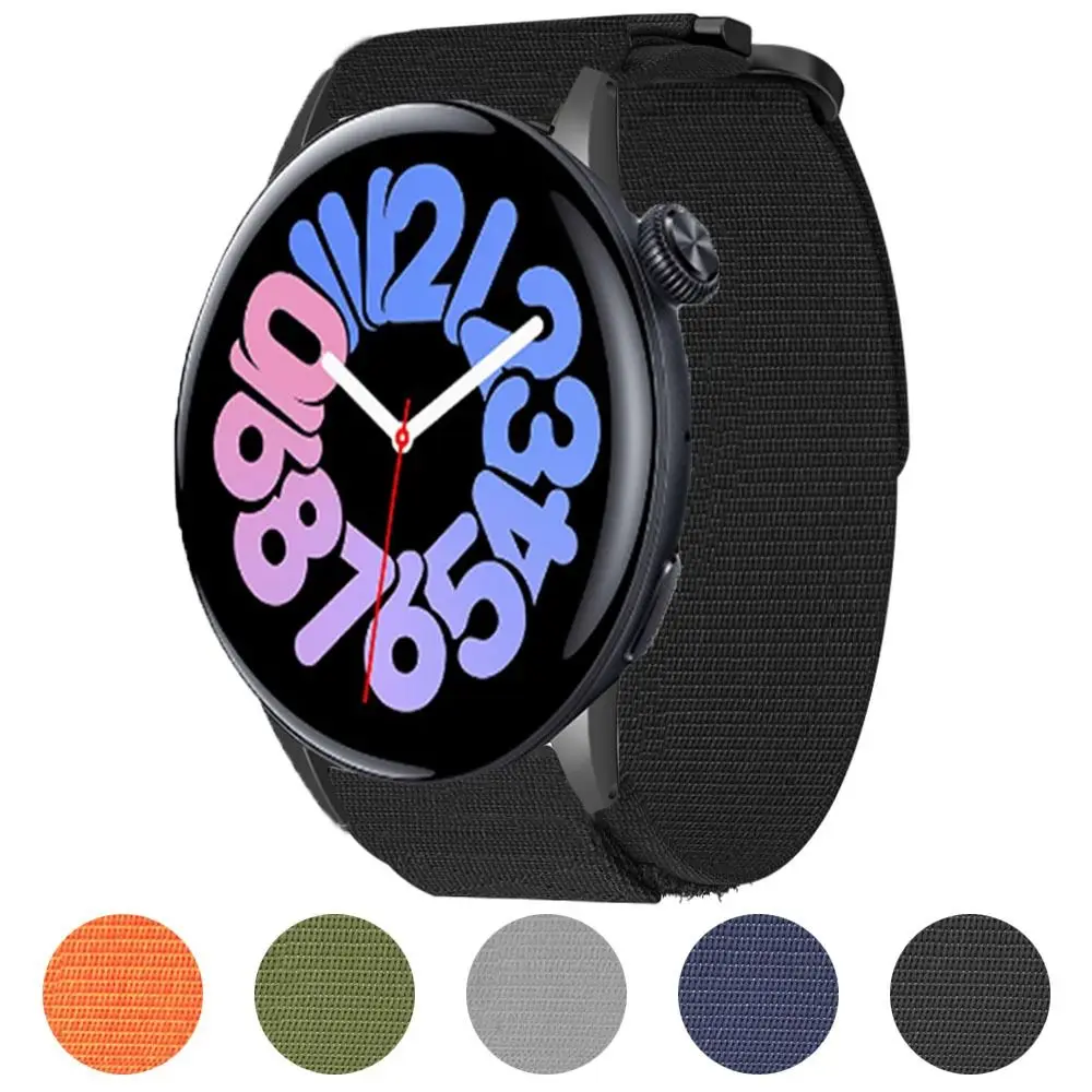 حزام ساعة من النايلون بديل قابل للتعديل من النايلون بحزام ساعة أنيق سريع الإصدار لساعة OPPO Vivo 3