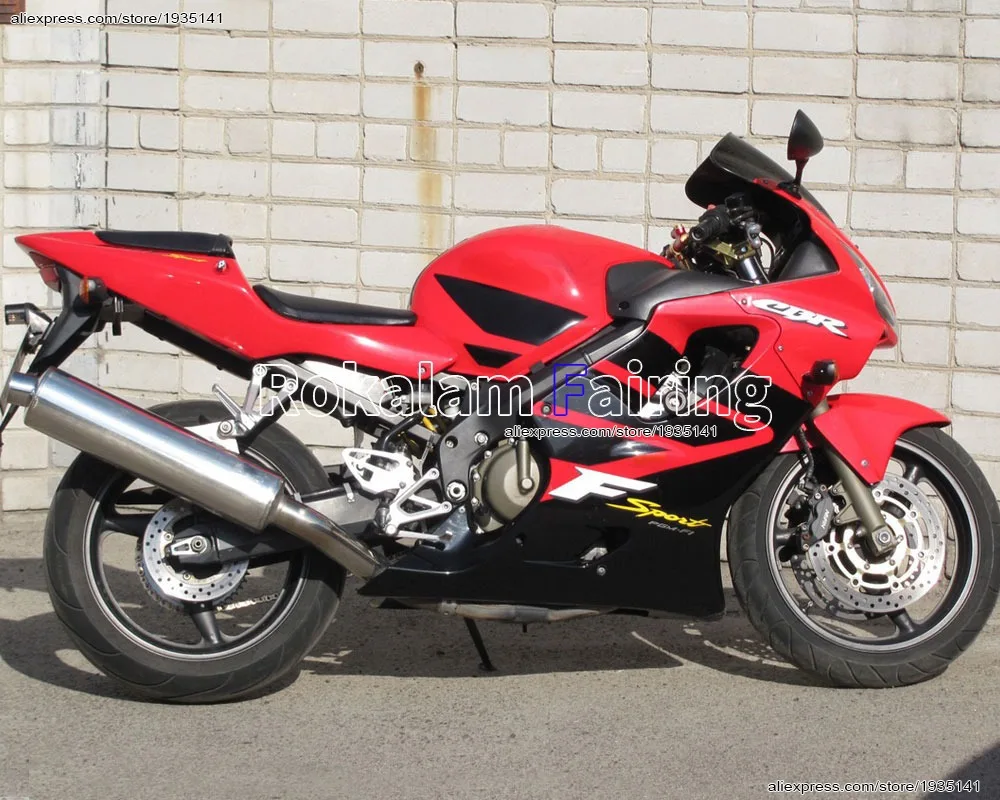 

2001 2002 2003 CBR600 F4i Комплект кузова для Honda CBR 600 F4i 01 02 03 красный черный комплект обтекателей для мотоцикла (литьё под давлением)