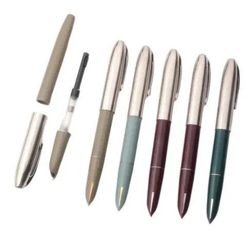 Bilashmart HERO Fountain Pen 0.5mm nib plastic Stationery Office School Supplies F Ink Pens