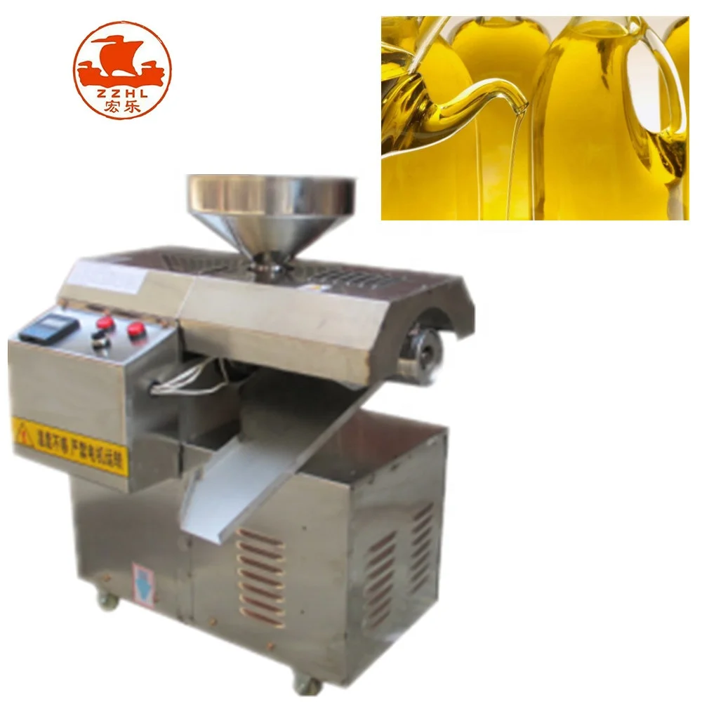 2022 New type Small oil press machine peanut sesame sunflower seeds oil extraction machine