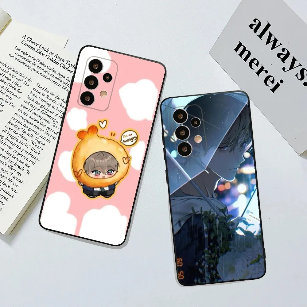 BL Comics Phone Case Phone Case for Samsung Galaxy A13,A21s,A22,A31,A32,A52,A53,A71,A80,A91, Soft Black Cover