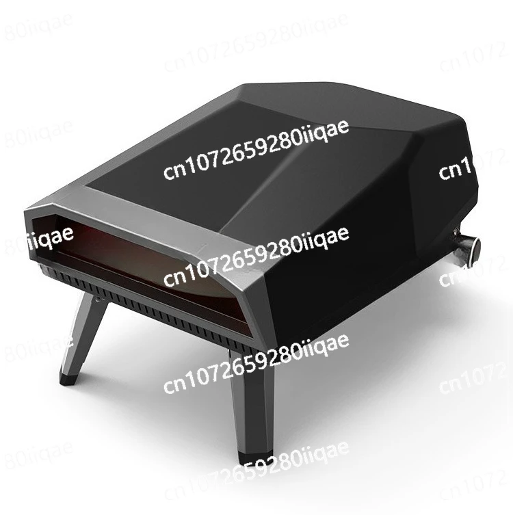 

12-Inch outdoor gas pizza rotating stove, automatic rotating gas movable barbecue gas pizza stove