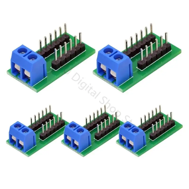 96BA 2x6-Pin-Header-Verbindungsplatine mit 2-Positionen-Schraubklemme, 2,54 mm fertig montierte Leiterplatte für die Verwendung – Detail 2