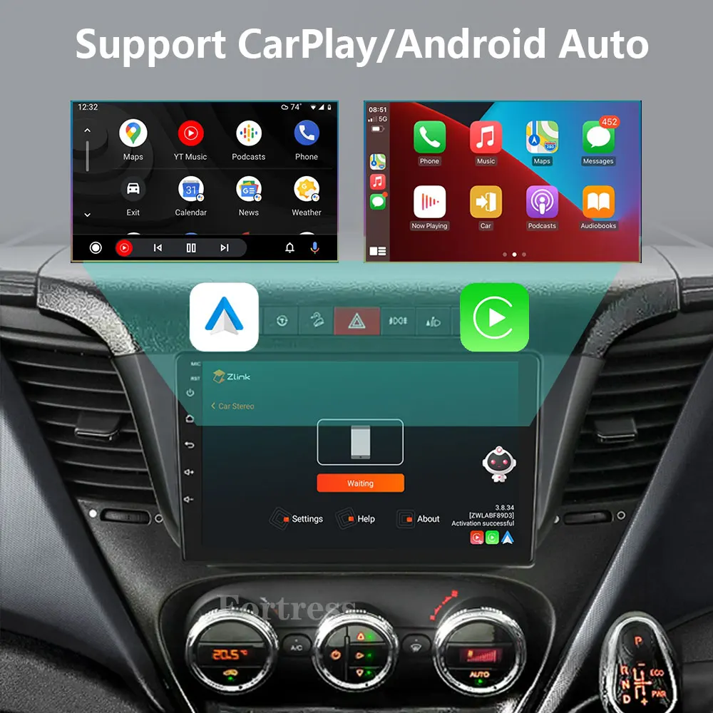 Android 16 WIFI+4G 360 Camera Carplay Auto For Iveco Daily 2013 2014 2015 2016 2017- 2021 Car Radio Multimedia Player GPS Stereo