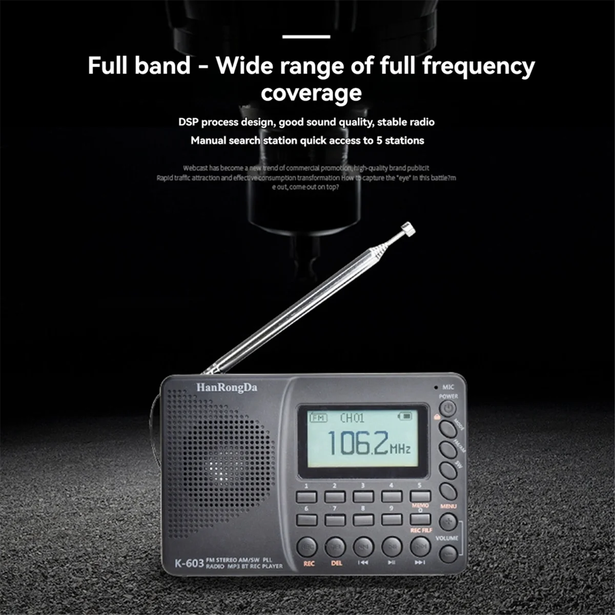 New Hanrongda K-603… - image