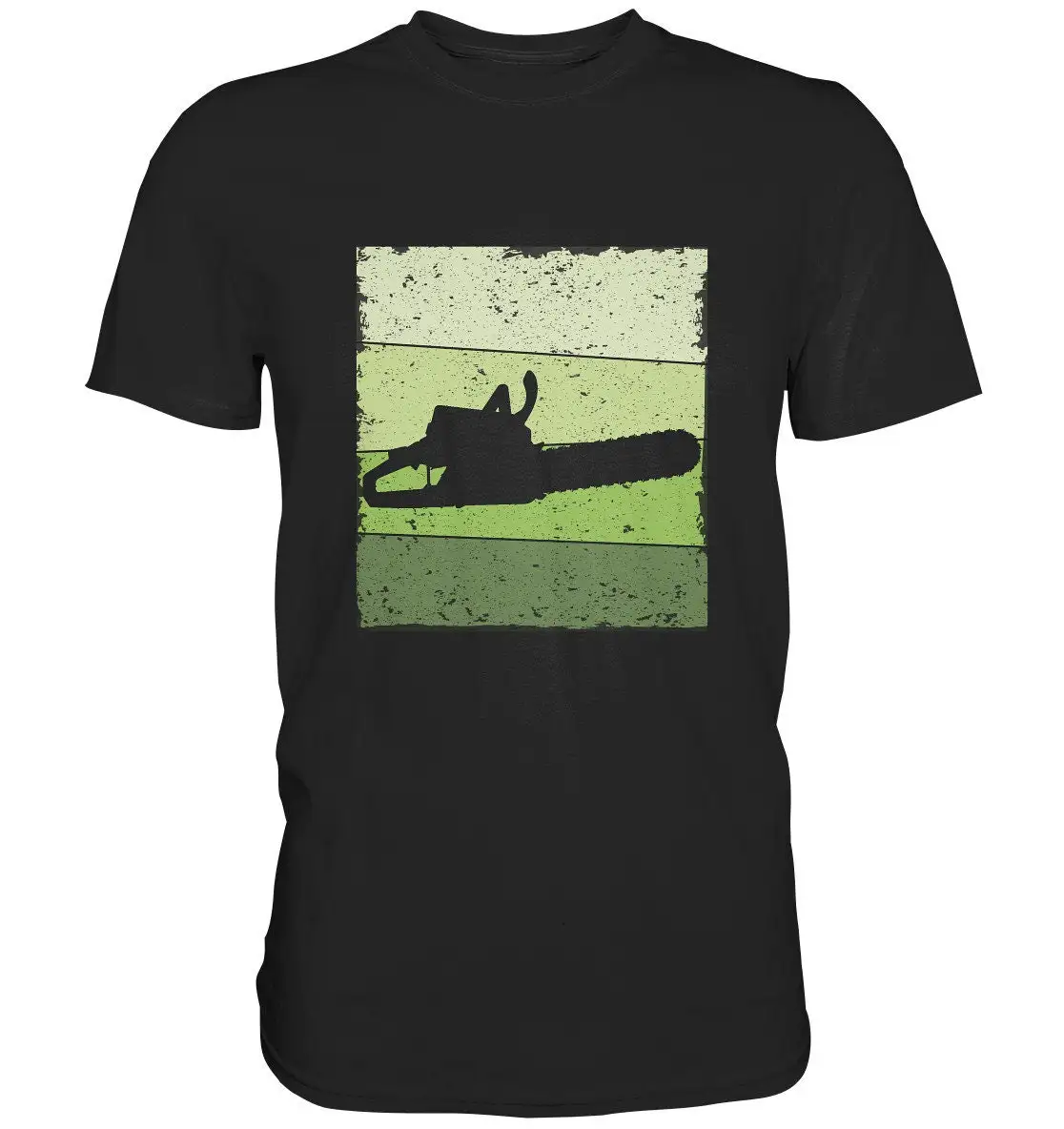 Lumberjack Retro Forest Worker Vintage Chainsaw T Shirt