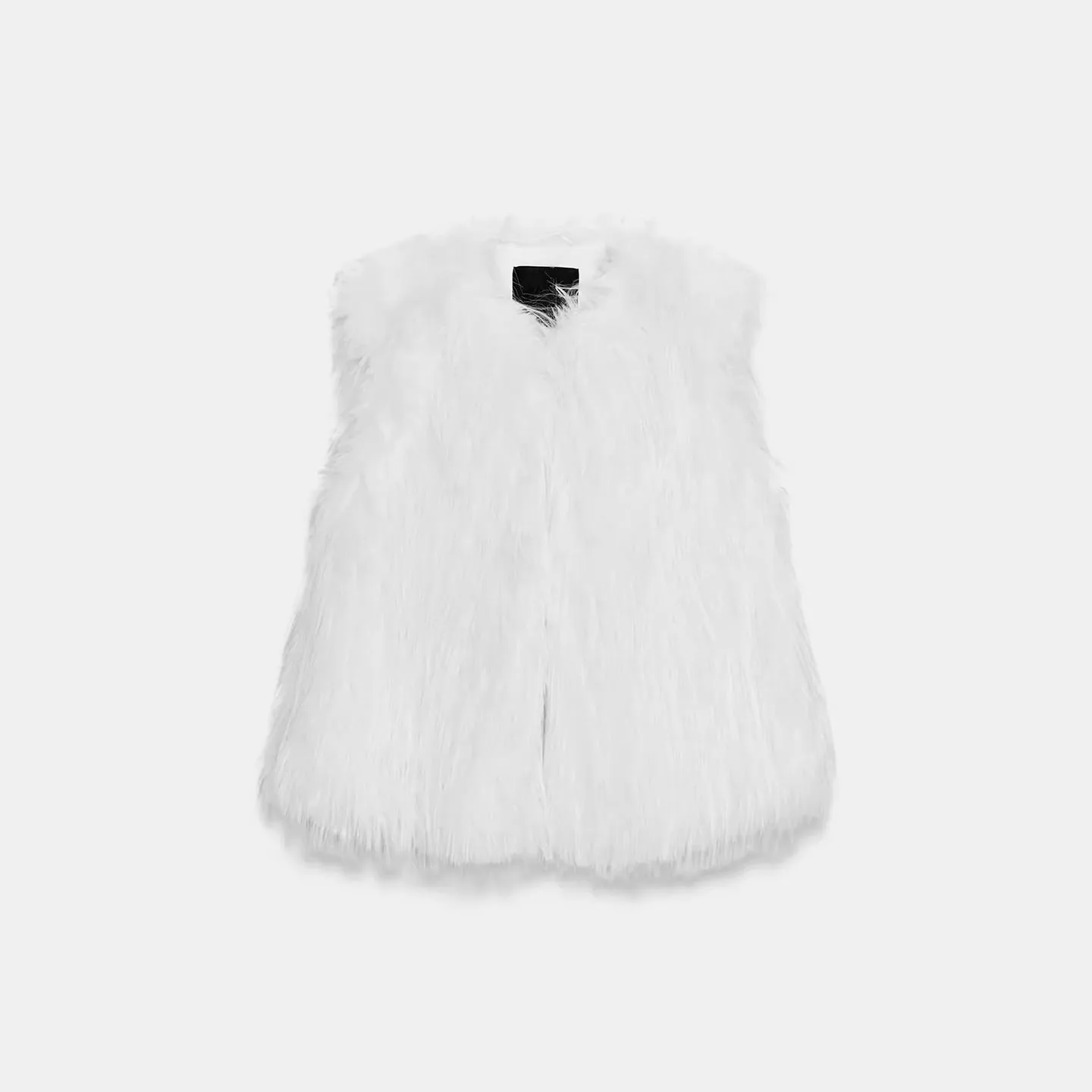 Faionable الفراء الاصطناعي سترة المرأة Sle 2025 الخريف وصول جديد Z الوقوف صالح الأوروبي Sle لا قبعة وشملت #5