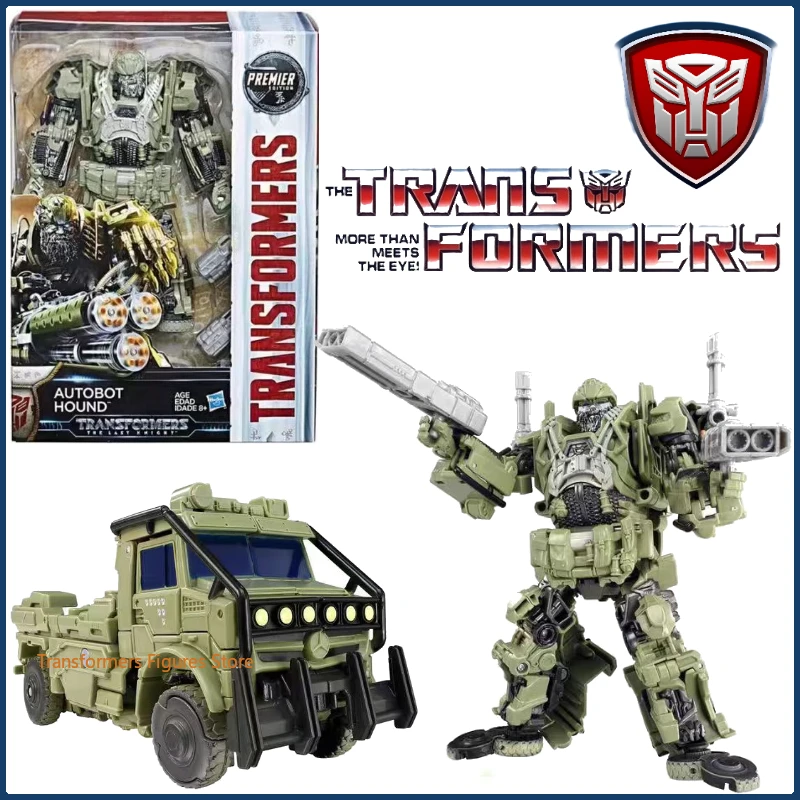 In Stock Transformers Movie 5 American Version TLK Class V Hound Collect Figure Anime Robot Anime Action Models Kid Toys Gifts