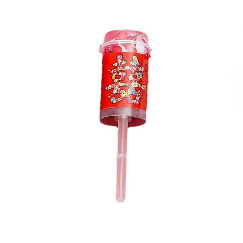 Tubo colorido de cumpleaños de aniversario de cilindro para suministros de decoración de fiesta de boda confeti Popper