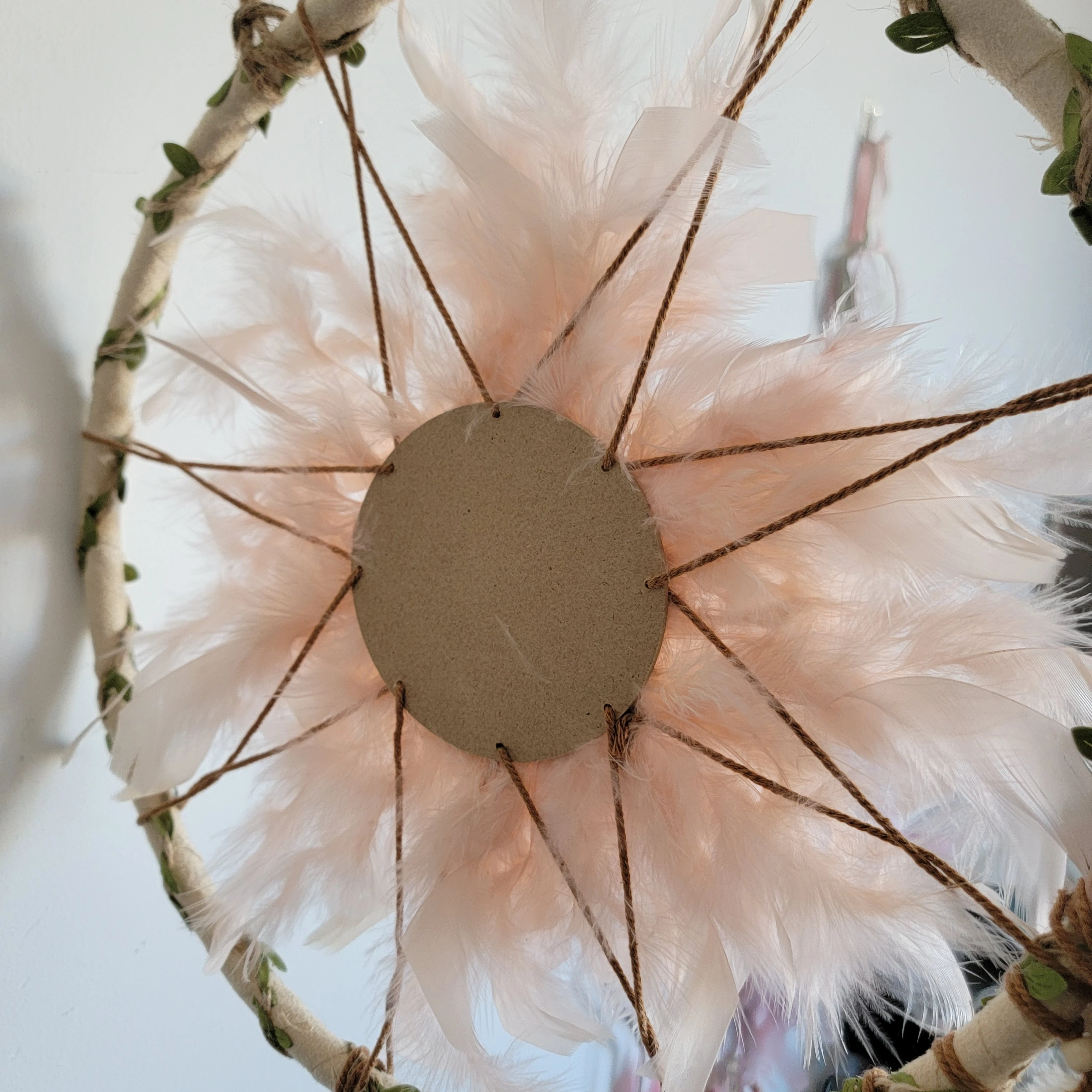 JUJU HAT HANGER DREAMCATCHER พร้อมการตกแต่งผนังขนนก