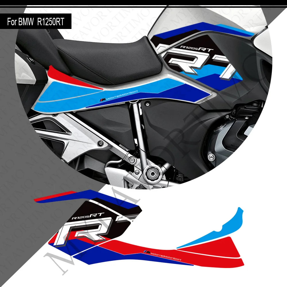 

R 1250 RT Motorcycle Sticker Tank Pad Fairing Fender Trunk Luggage Cases Protector Grip Kit Knee Decal For BMW R1250RT 2022-2024