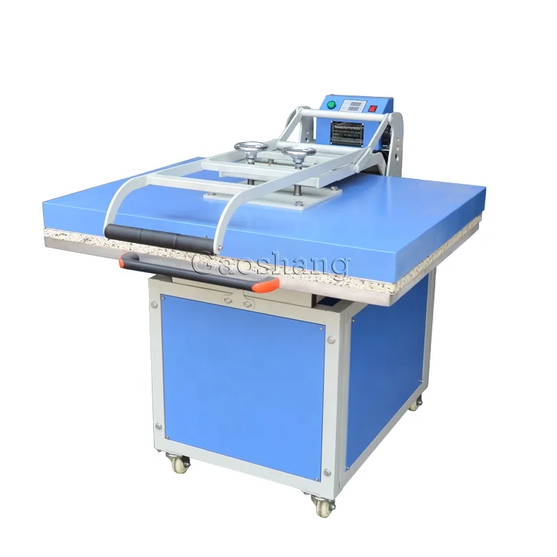 80*100cm Large Format High Pressure Textile Manual Heat Press Sublimation Machine