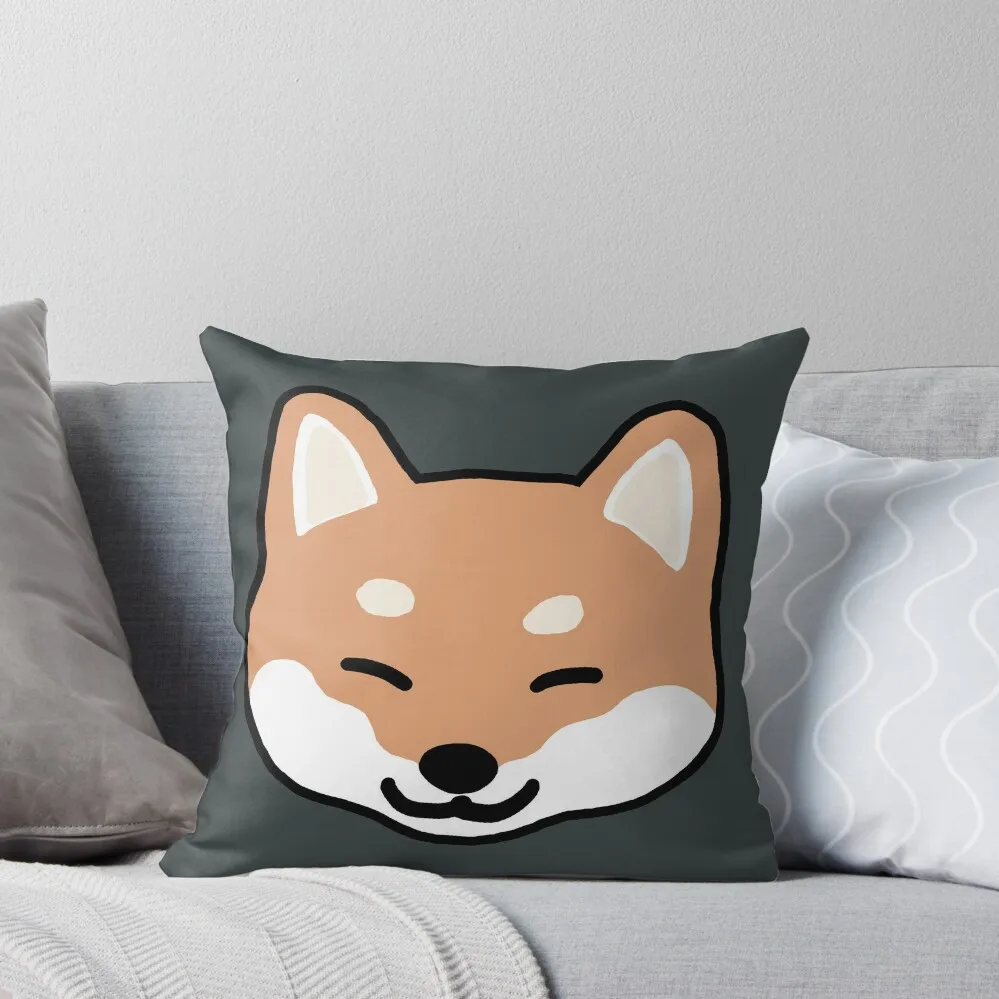 

Shiba Inu Blinking Throw Pillow Pillows Aesthetic Christmas Pillows Plaid Sofa Christmas Cushion For Home pillow