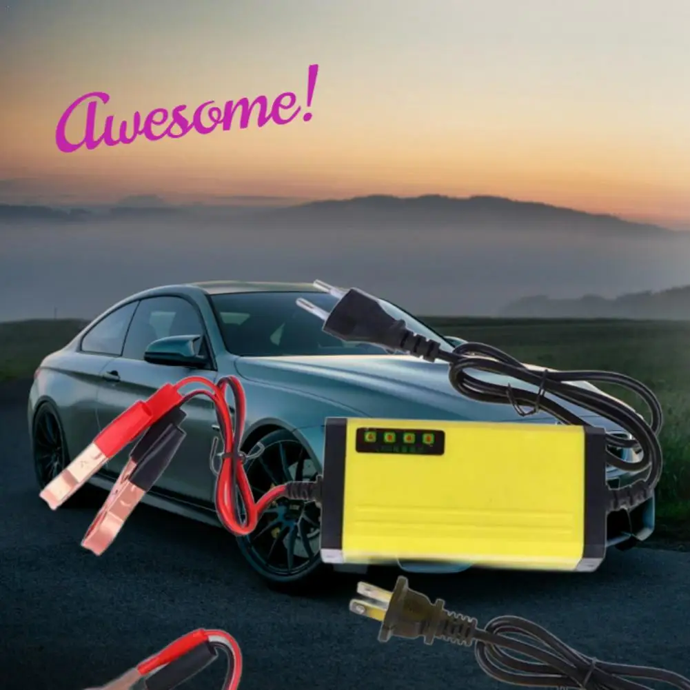 

Мощность 220 В, 12 В, 2 А, автомобильное зарядное устройство, быстрая зарядка, влажный и сухой кислотный аккумулятор, светодиодный дисплей, зарядное устройство для мотоцикла, грузовика, инструмент