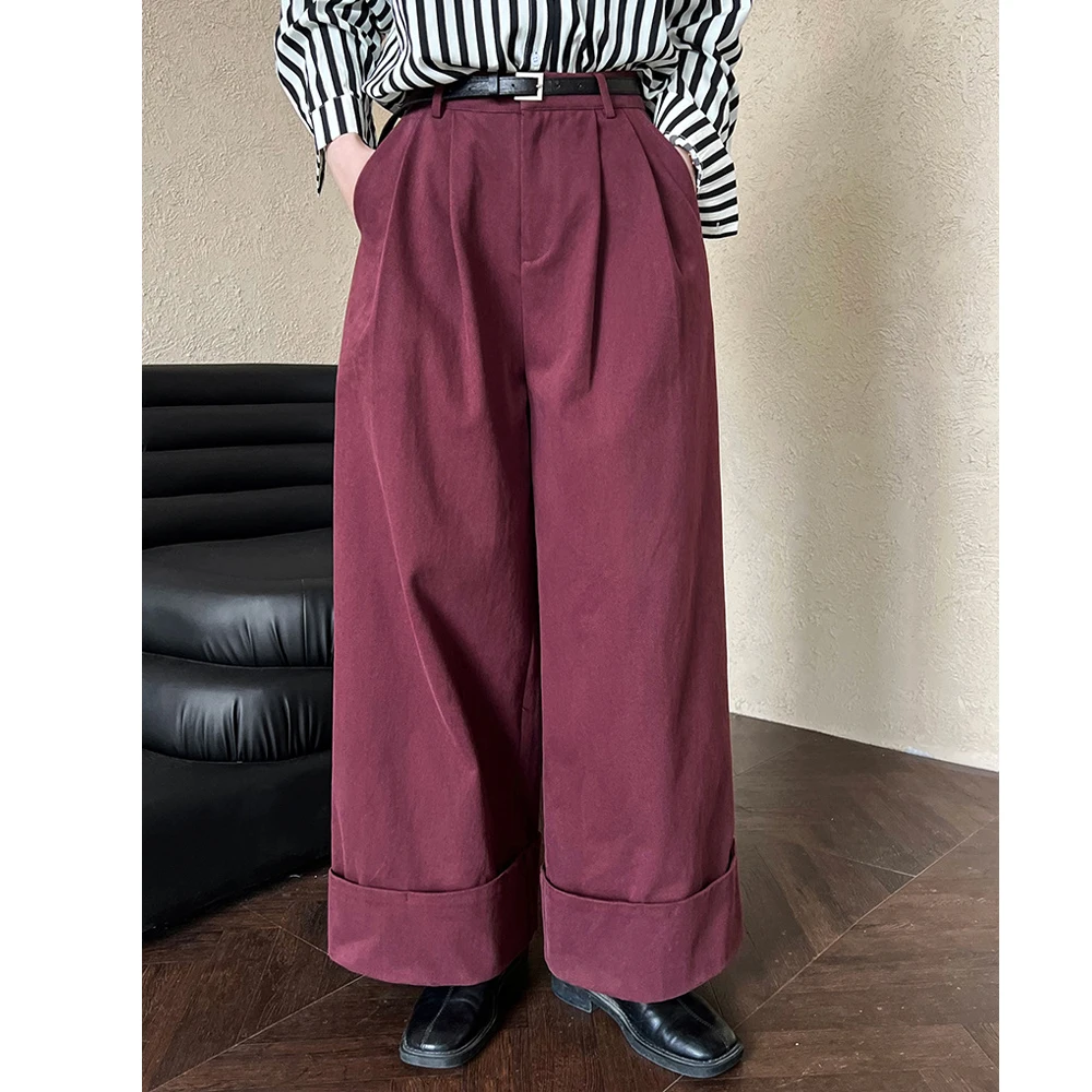 Kobiety Jesień Szerokie nogawki Materiał bawełniany Spodnie Wysoka talia Vintage Białe spodnie Pantalones Moda Odzież Spodnie Spodnie damskie