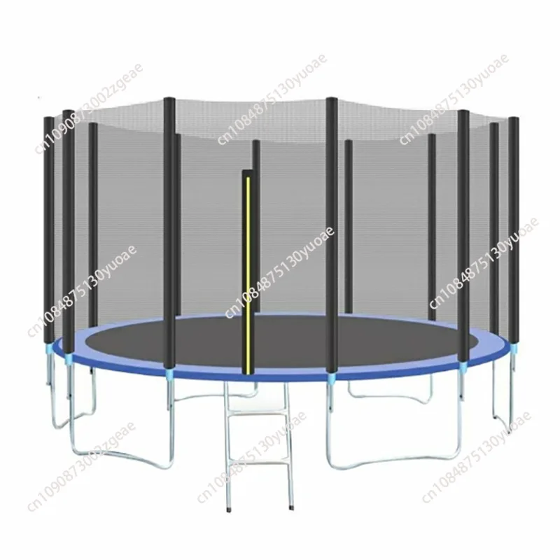 

CalmMax 12FT Trampoline with Enclosure Cover Recreational Trampolines with Ladder - ASTM Approval- Outdoor Trampoline for Kid