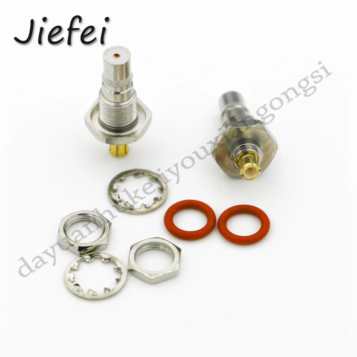 Imagem -04 - Conector Coaxial rf Reto Impermeável Mcx Macho para Qma Fêmea de Alta Qualidade Novo 50200 Pcs