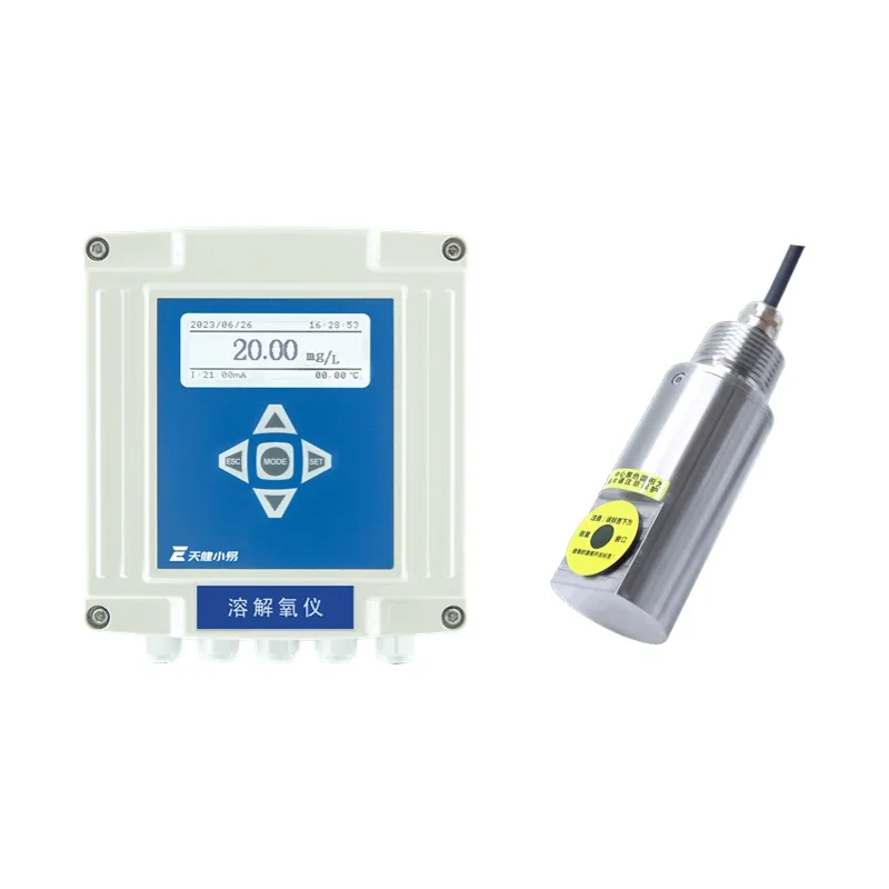 محلل DO/PH/EC عبر الإنترنت من الشركة المصنعة مقياس الأكسجين المذاب RS 485 4-20 MA دعم OEM مخصص