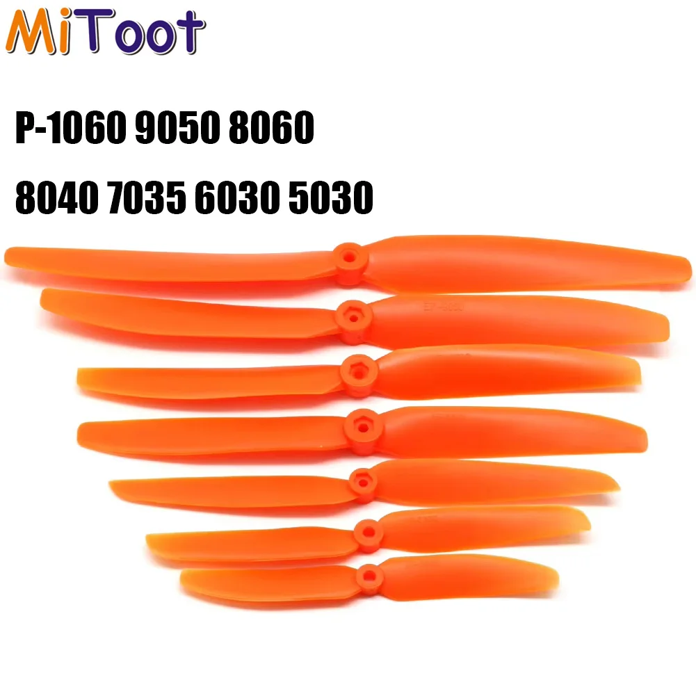 10Pcs/Lot GWS Screw Propeller PROP 5pk DD Flyer 10X6 9050 8060 8040 7035 6030 5030 BS1V EP‑1060 for RC Airplane Model Parts