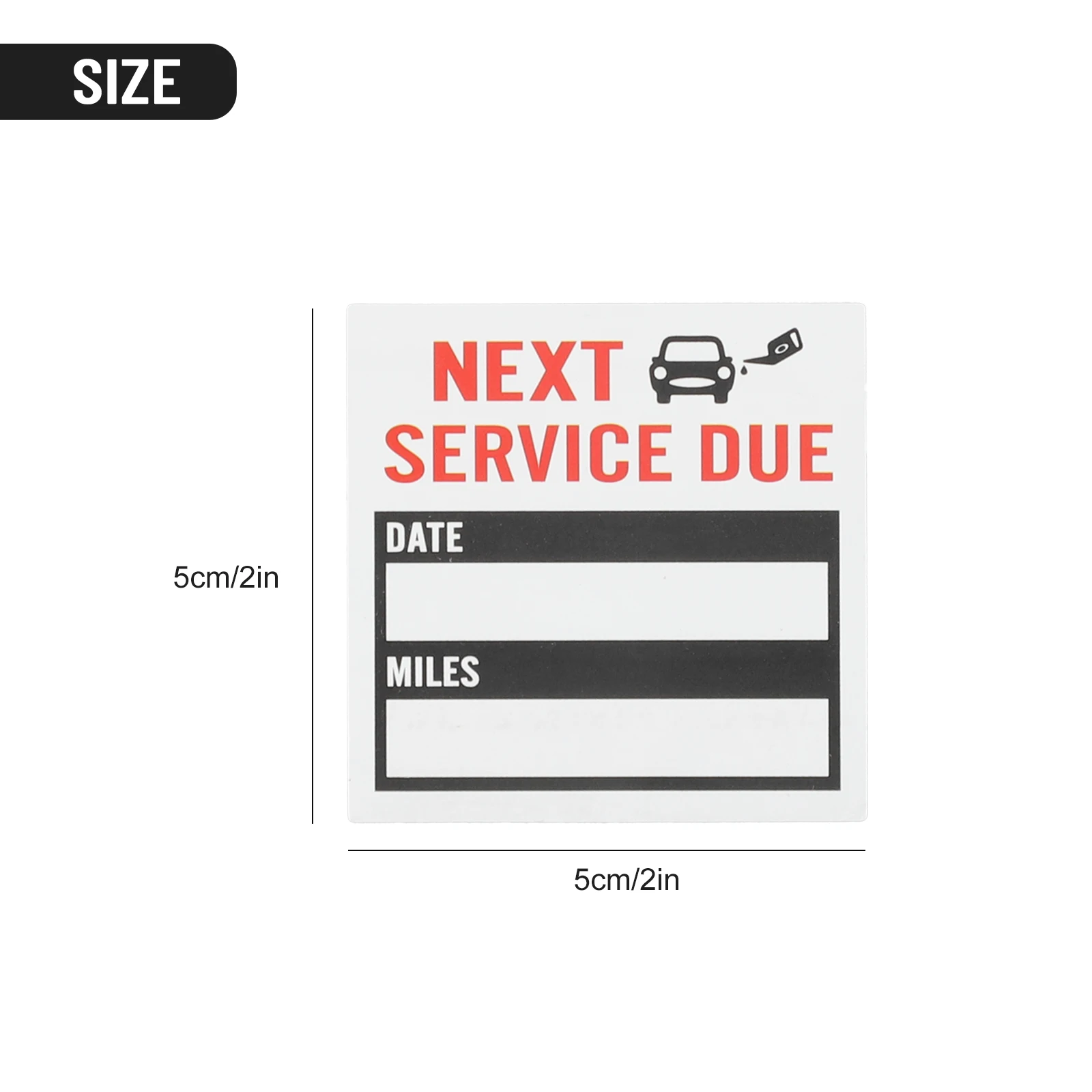 

Наклейки для автомобиля: статические наклейки для замены масла, 2*2 дюйма, 300 шт./рулон, прозрачные, для сервиса замены масла