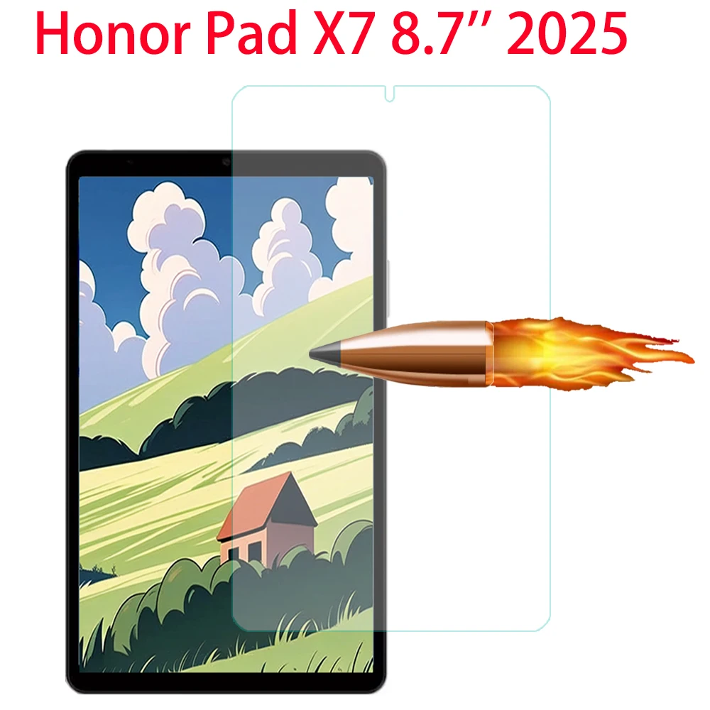 

Tempered Glass For Huawei Honor Pad X7 8.7 inch 2025 Protective Film For Honor Pad X7 8.7'' 2025 Tablet Screen Protectors