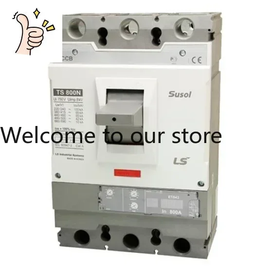 

2025.4 TS800N ATU H L Корейский автоматический выключатель LS 800A 700A, воздушный выключатель LS 2P 3P 4P3D 4P4D