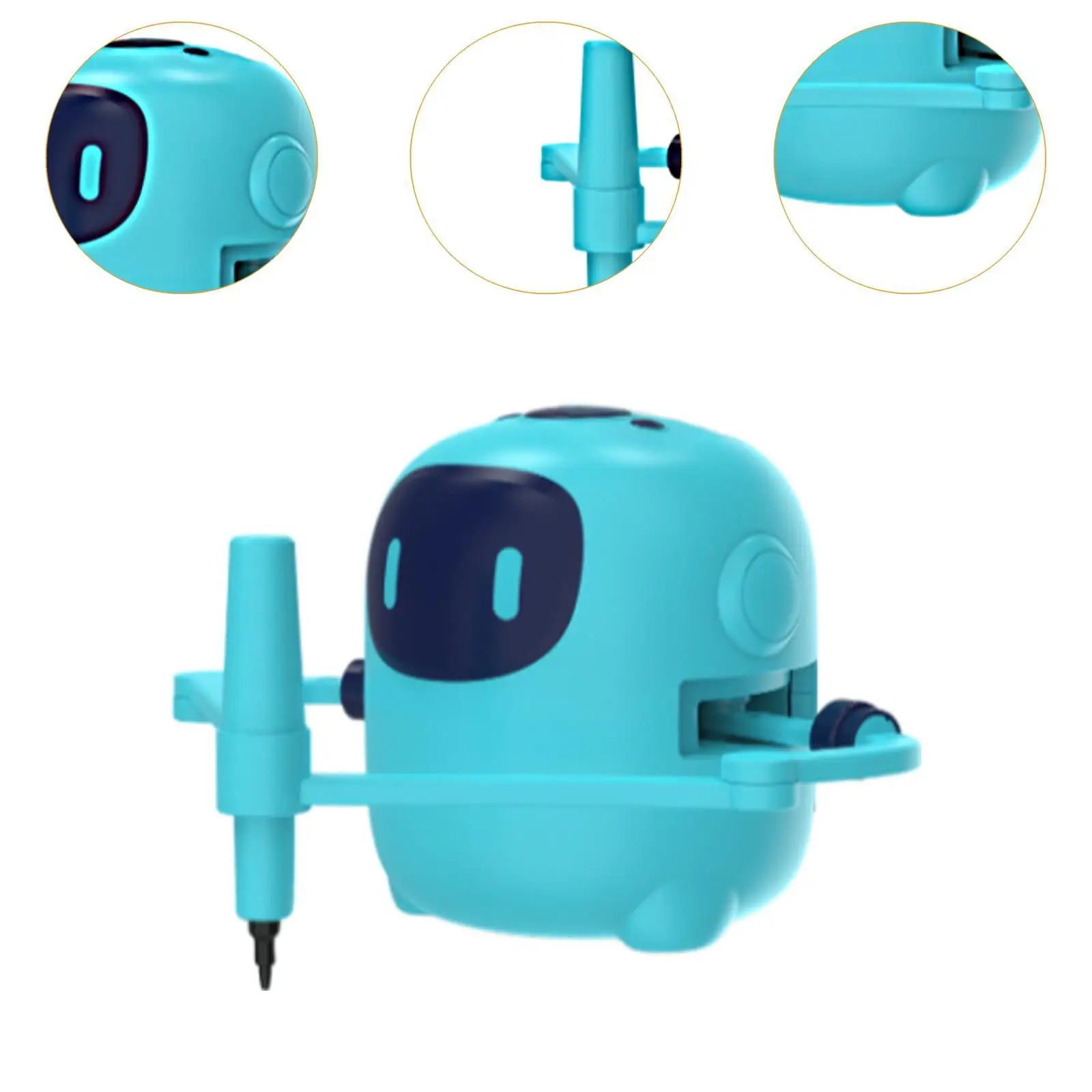 Kids Drawing Robot with 252 Cards Lightweight Learning Toy for Children