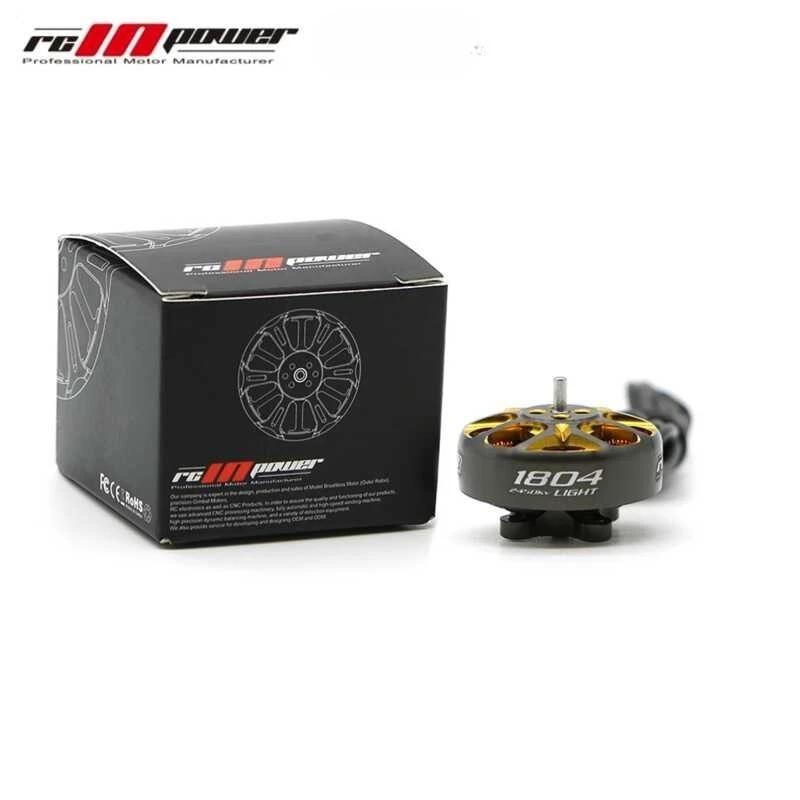 Rcinpower GTS V3 1804 Motor 4pcs Pack, 12g Light Weight, 3-6S Lipo, 2450KV/3450KV for 3