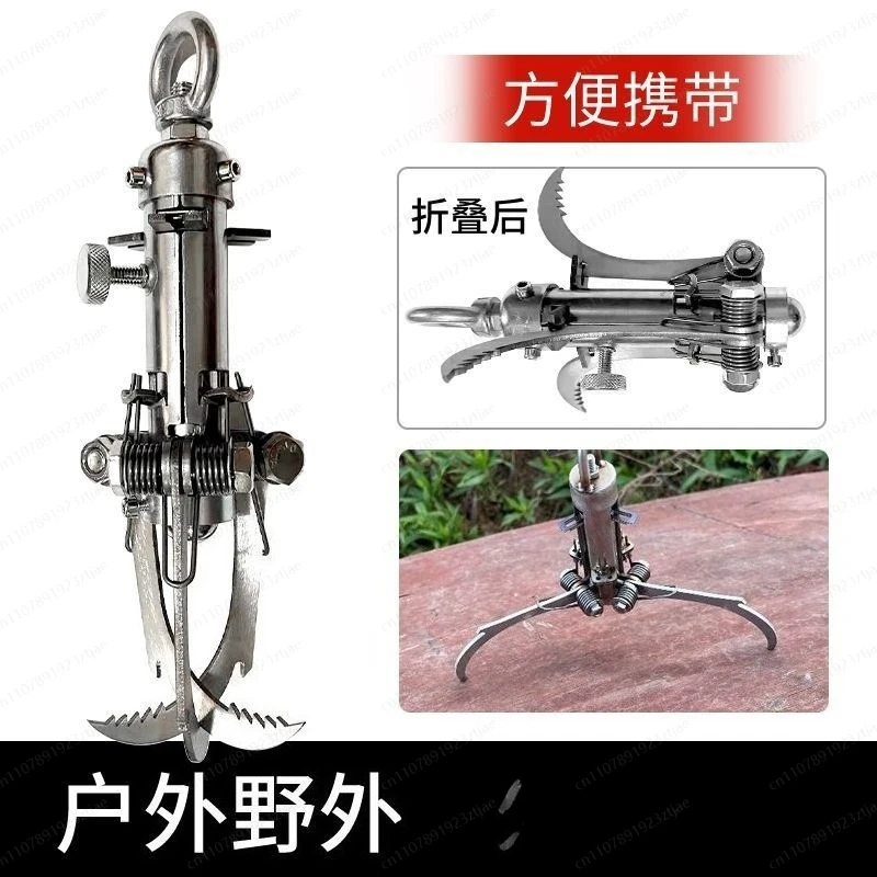 NEW Mechanical claw catcher drone rescue special gravity claw accessories stainless steel claw handmade