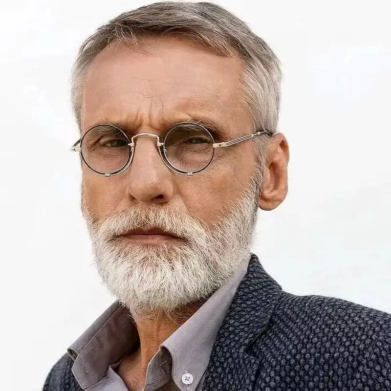 Japanese Men Vintage Round Glasses Frame Titanium Ultralight Fashion Women MA10103 Design Eyeglasses Handmade Spectacles Gafas