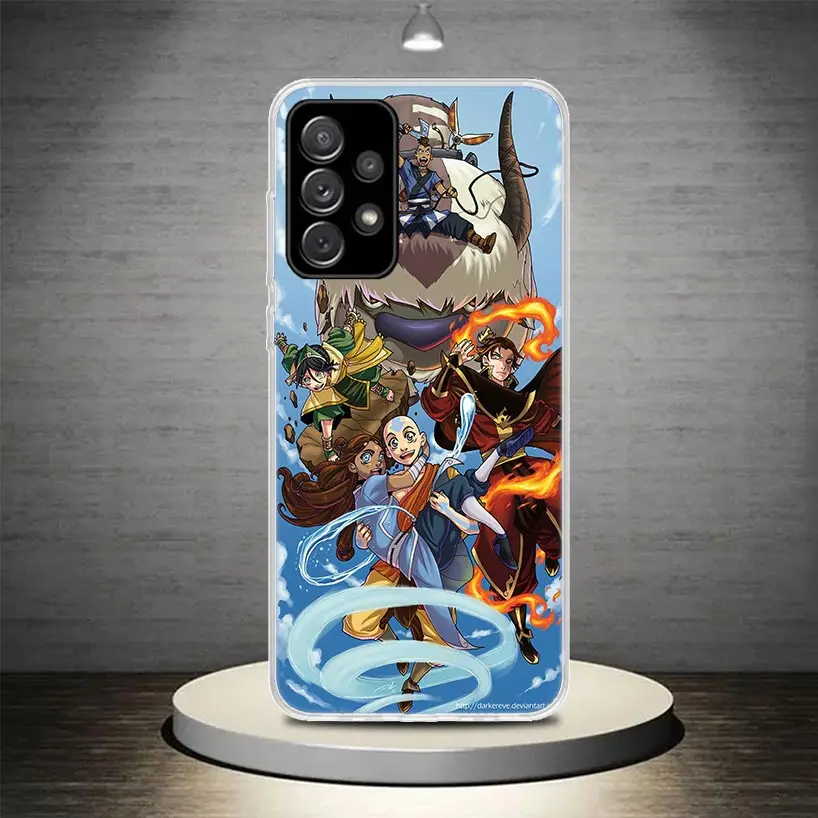 Anime Avatar The Last Airbender Phone Case Cover For Samsung Galaxy A55 A54 A52 A53 A15 A14 A12 A13 A25 A24 A22 A23 A35 A34 A32