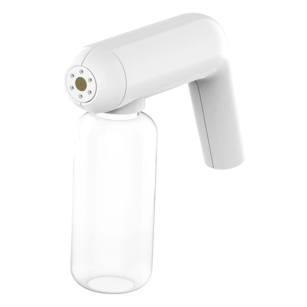 Electric Sanitizer Sprayer Blue Light Rechargeable Steam Fogging Sprayer