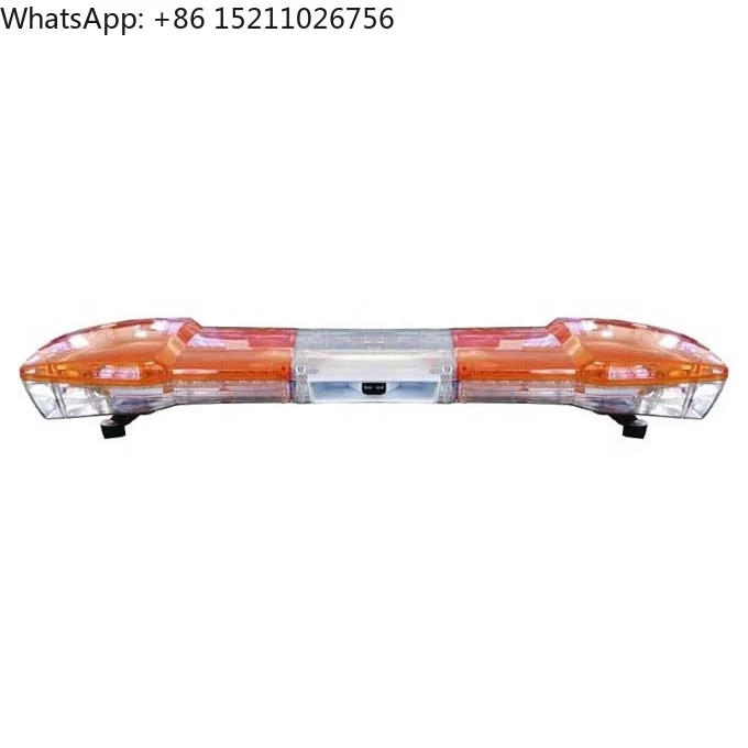 120cm full size vehicle signal red blue amber white car roof led strobe beacon warning emergency light bar TBD-GA-6101H