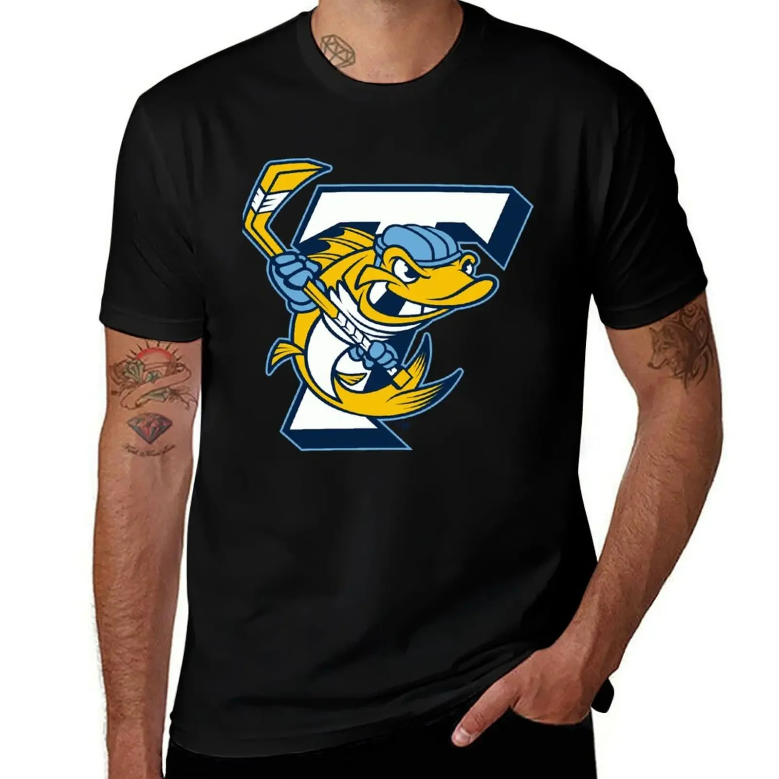 Toledo Walleye T-Shirt valentines boutique clothes essential t shirt customizeds vintage anime shirt tshirts for men