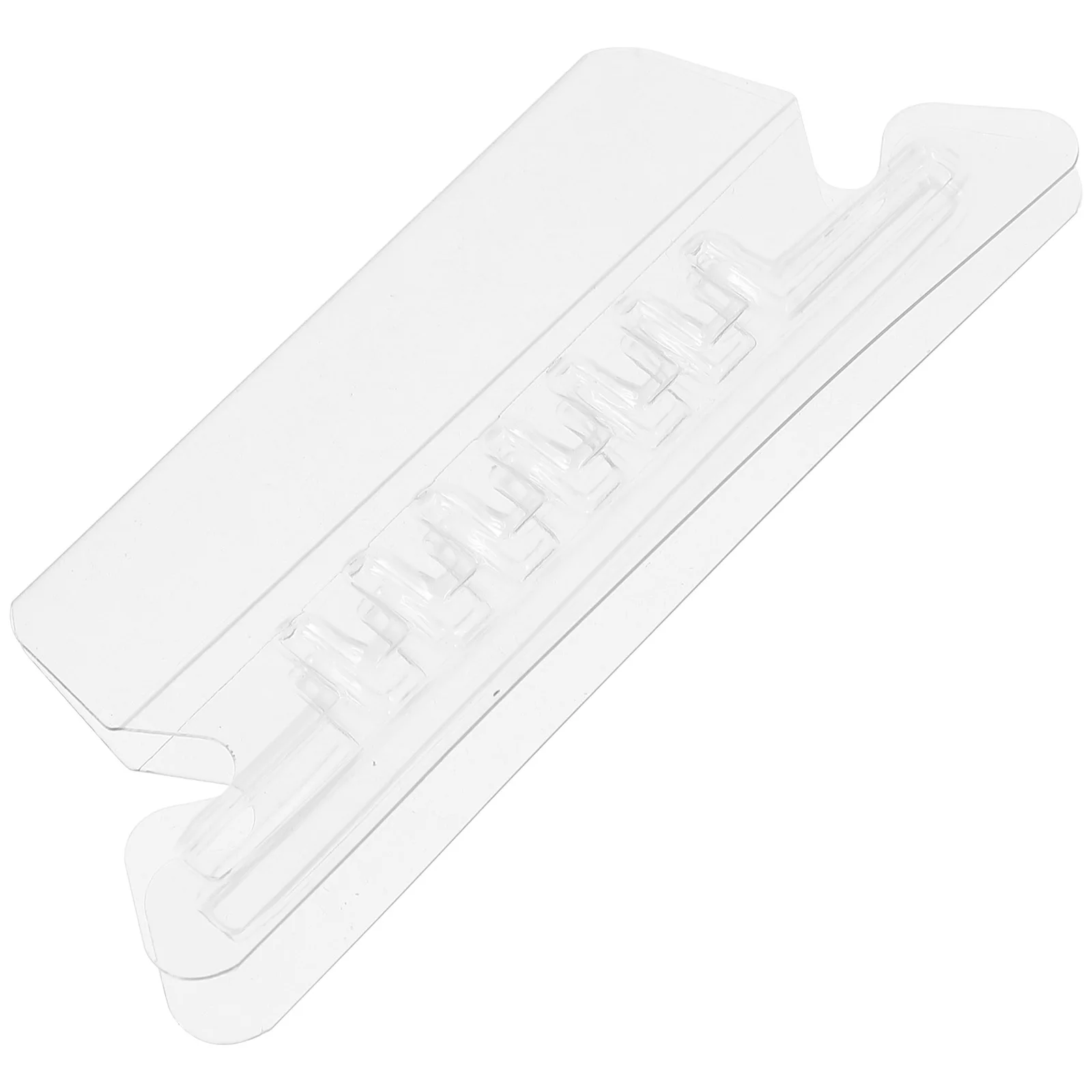 

1 Set Pvc Label Clips Colorful Transparent File Folder Tabs Reusable Hanging File Organizers For Cabinets Binders Notebooks